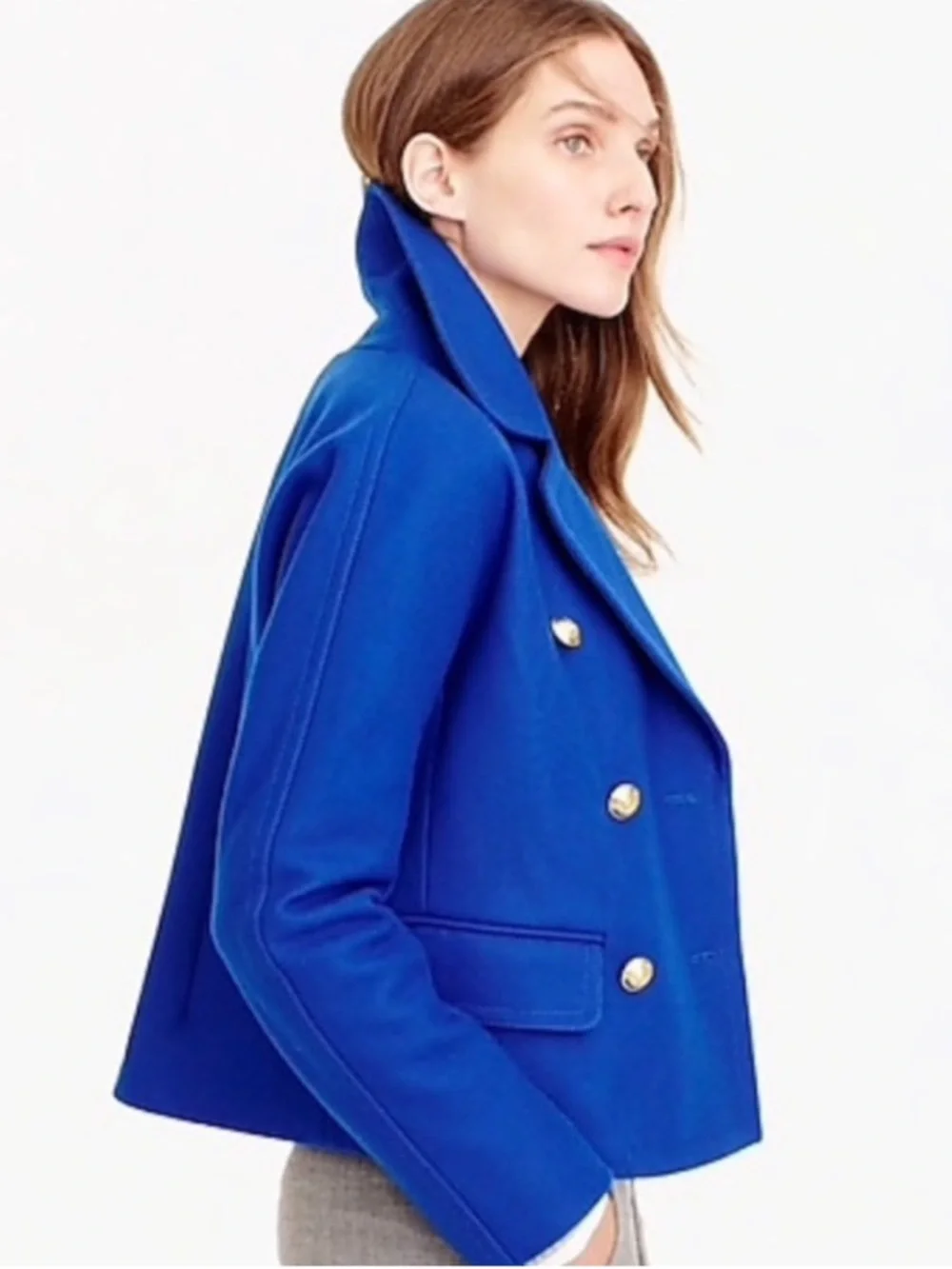 NWOT J Crew women’s Peacoat - Picture 4 of 8